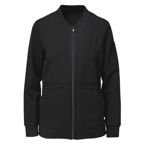 Figs Bellery Black Scrub Jacket - Picture 1 of 6